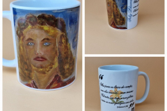 Caneca personalizada com arte Páscoa