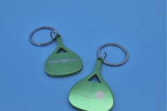 Porta-chaves padel green personalizado MatchPoint